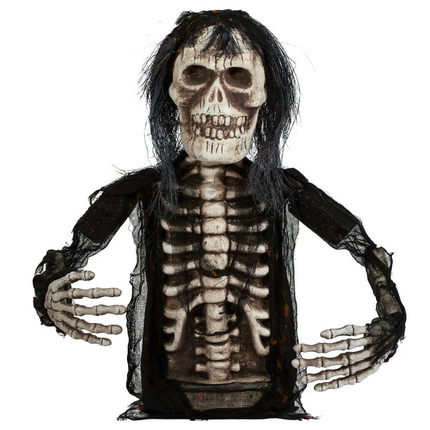 5 Ft Animated Skeleton Pirate Set of 2 Halloween Decoration Haunted House Prop